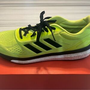 Adidas Men's Neon Yellow Running Shoes